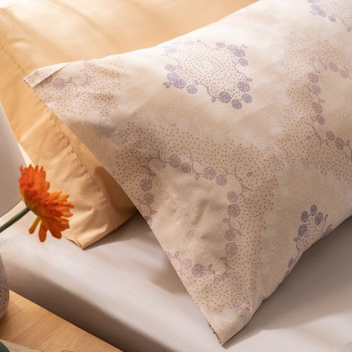 Funda de Almohada Queen Rosa Rombo
