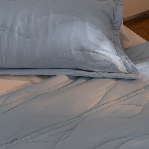 Cubrecama Twin Extra Suave Reversible Liso