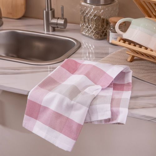 Repasador de Toalla Cuadrillé para Cocina