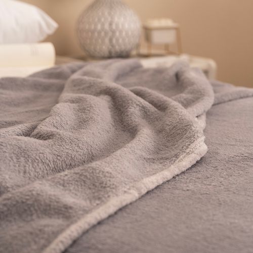 Frazada 1 Plaza Coral Fleece
