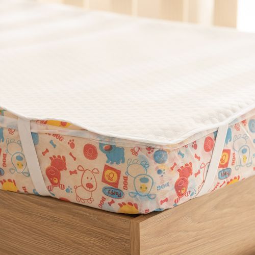 Cubrecolchón Ajustable Cuna Impermeable