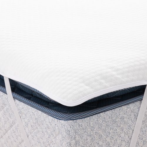 Cubrecolchón Ajustable Queen Impermeable