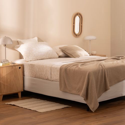 Juego de Sábanas Queen Extra Suave Flor Pureza