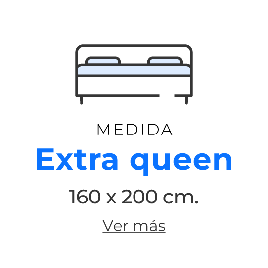 medidas cama extra queen
