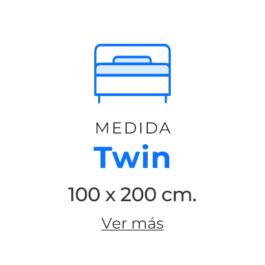 medida de cama twin
