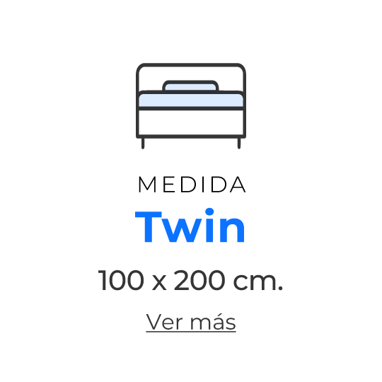 medida de cama twin
